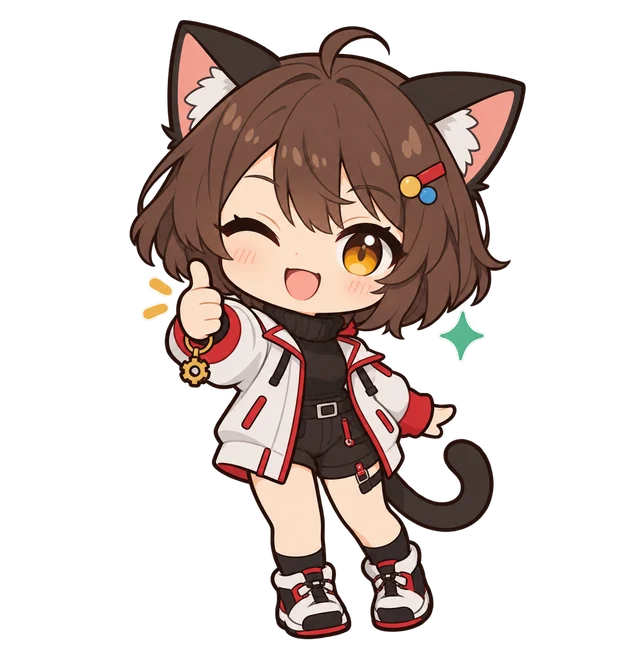 親指を立てるなんちゃん